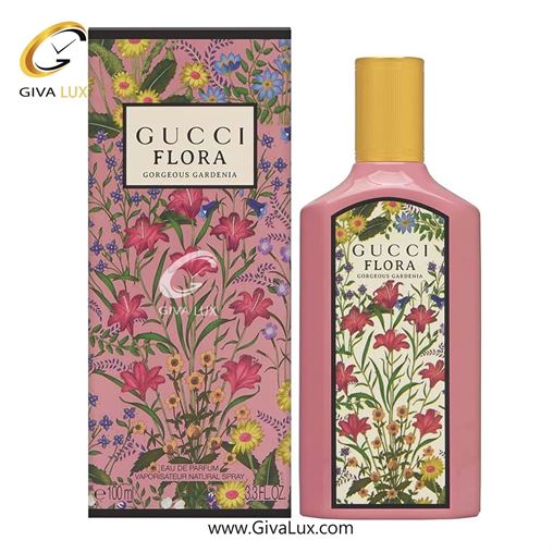  ادو پرفیوم  زنانه گوچی اورجینال مدل Gucci Flora Gorgeous Gardenia | گوچی فلورا گورجس گاردنیا حجم  100 میل